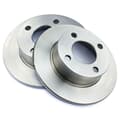 NB PARTS Disques de frein + plaquettes de frein + étriers de frein arrière