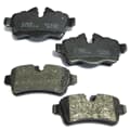 NB PARTS Bremssättel + Bremsbeläge + Warnkontakt hinten