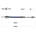 NB PARTS cabo do travão 2040/1830mm campainha Ø18.5x22.0mm + M8 adequado para KNOTT