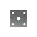 NB PARTS Flangia 120x120x60mm Ø13mm lunghezza 80mm