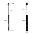 NB PARTS amortecedor de inércia adequado para BPW A1510 / AK2008 390mm