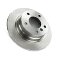 NB PARTS brake discs + brake pads + rear warning contact
