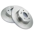NB PARTS Bremsscheiben + Bremsbeläge + Bremssättel hinten