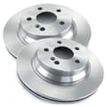 NB PARTS Bremsscheiben + Bremsbeläge hinten