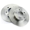 NB PARTS Bremsscheiben + Bremsbeläge + Bremssättel hinten