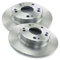 NB PARTS Bremsscheiben + Bremsbeläge hinten