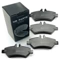 NB PARTS Bremssättel + Bremsbeläge + Warnkontakte hinten