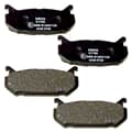 NB PARTS Bremsscheiben + Bremsbeläge + Bremssättel hinten