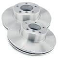 NB PARTS Bremseskiver + bremseklodser + advarselskontakt foran