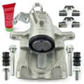 NB PARTS discos de travão + pastilhas de travão + pinças do travão traseiro