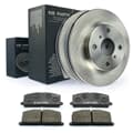 NB PARTS Brzdové kotouce + brzdové desticky vpredu
