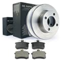 NB PARTS Rear brake discs + brake pads