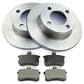 NB PARTS Rear brake discs + brake pads