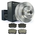 NB PARTS Bremsscheiben + Bremsbeläge hinten