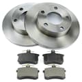 NB PARTS Bremsscheiben + Bremsbeläge hinten