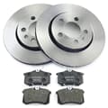 NB PARTS Bremsscheiben + Bremsbeläge hinten