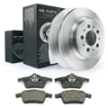 NB PARTS Bageste bremseskiver + bremseklodser