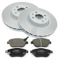 NB PARTS Bremsscheiben + Bremsbeläge vorne