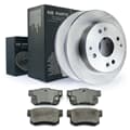 NB PARTS Tylne tarcze hamulcowe + klocki hamulcowe