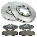 NB PARTS Bremsscheiben + Bremsbeläge vorne