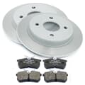 NB PARTS Bremsscheiben + Bremsbeläge hinten