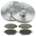 NB PARTS Bremsscheiben + Bremsbeläge vorne