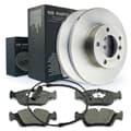 NB PARTS Bremsscheiben + Bremsbeläge + Warnkontakt
