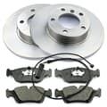 NB PARTS Bremsscheiben + Bremsbeläge + Warnkontakt