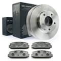 NB PARTS Dischi freno posteriori + pastiglie freno