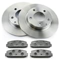 NB PARTS Dischi freno posteriori + pastiglie freno