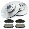 NB PARTS Tarcze hamulcowe + klocki hamulcowe przód