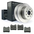 NB PARTS Bremsscheiben + Bremsbeläge hinten