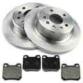 NB PARTS Bremsscheiben + Bremsbeläge hinten