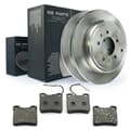 NB PARTS Bremsscheiben + Bremsbeläge hinten