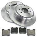 NB PARTS Bremsscheiben + Bremsbeläge hinten