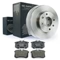 NB PARTS Bremsscheiben + Bremsbeläge hinten