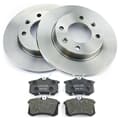 NB PARTS Bremsscheiben + Bremsbeläge hinten
