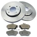 NB PARTS Bremsscheiben + Bremsbeläge vorne