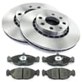 NB PARTS front brake discs + brake pads
