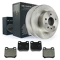 NB PARTS Bremsscheiben + Bremsbeläge hinten