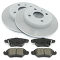 NB PARTS Bremsscheiben + Bremsbeläge hinten