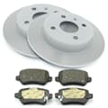 NB PARTS Rear brake discs + brake pads