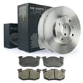 NB PARTS Bremsscheiben + Bremsbeläge hinten