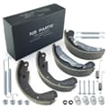 NB PARTS Bremsbacken + Zubehörsatz vorne radseitig