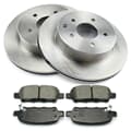 NB PARTS Bremsscheiben + Bremsbeläge hinten