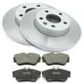 NB PARTS front brake discs + brake pads