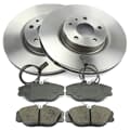 NB PARTS Bremsscheiben + Bremsbeläge vorne