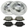 NB PARTS Discos de travão traseiros + pastilhas de travão