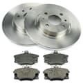 NB PARTS Tarcze hamulcowe + klocki hamulcowe przód
