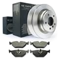 NB PARTS Bremsscheiben + Bremsbeläge hinten